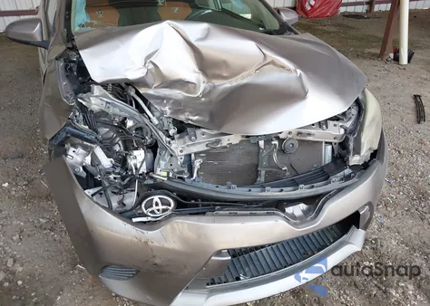 2016 Toyota Corolla Le из США, поврежденный, VIN 2T1BURHE7GC486209